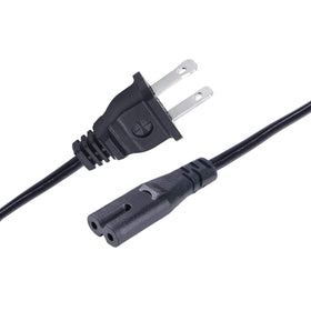 Saireed NEMA two‑prong plug detail for safe household connection