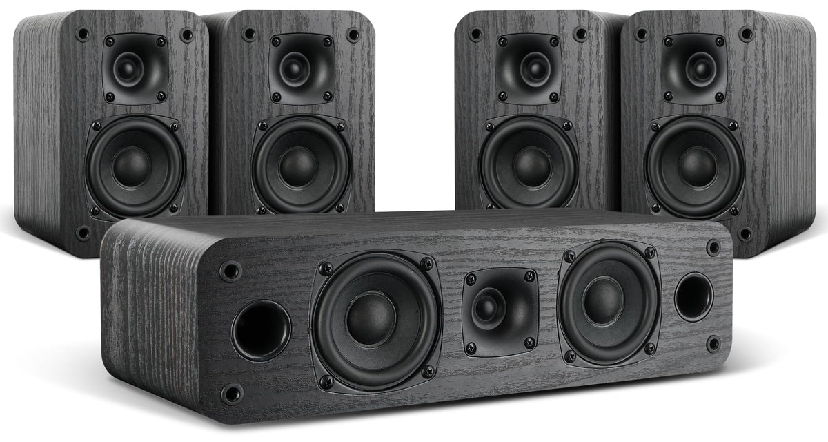 Saiyin 5.0 center speaker delivers clearer dialogue for movies and TV.