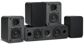 Saiyin 5.0 surround speakers front-left for immersive dialogue and crisp highs