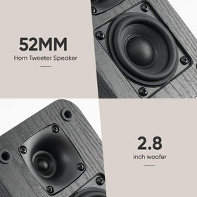 Saiyin 5.0 surround speakers front-right with wide soundstage for movies