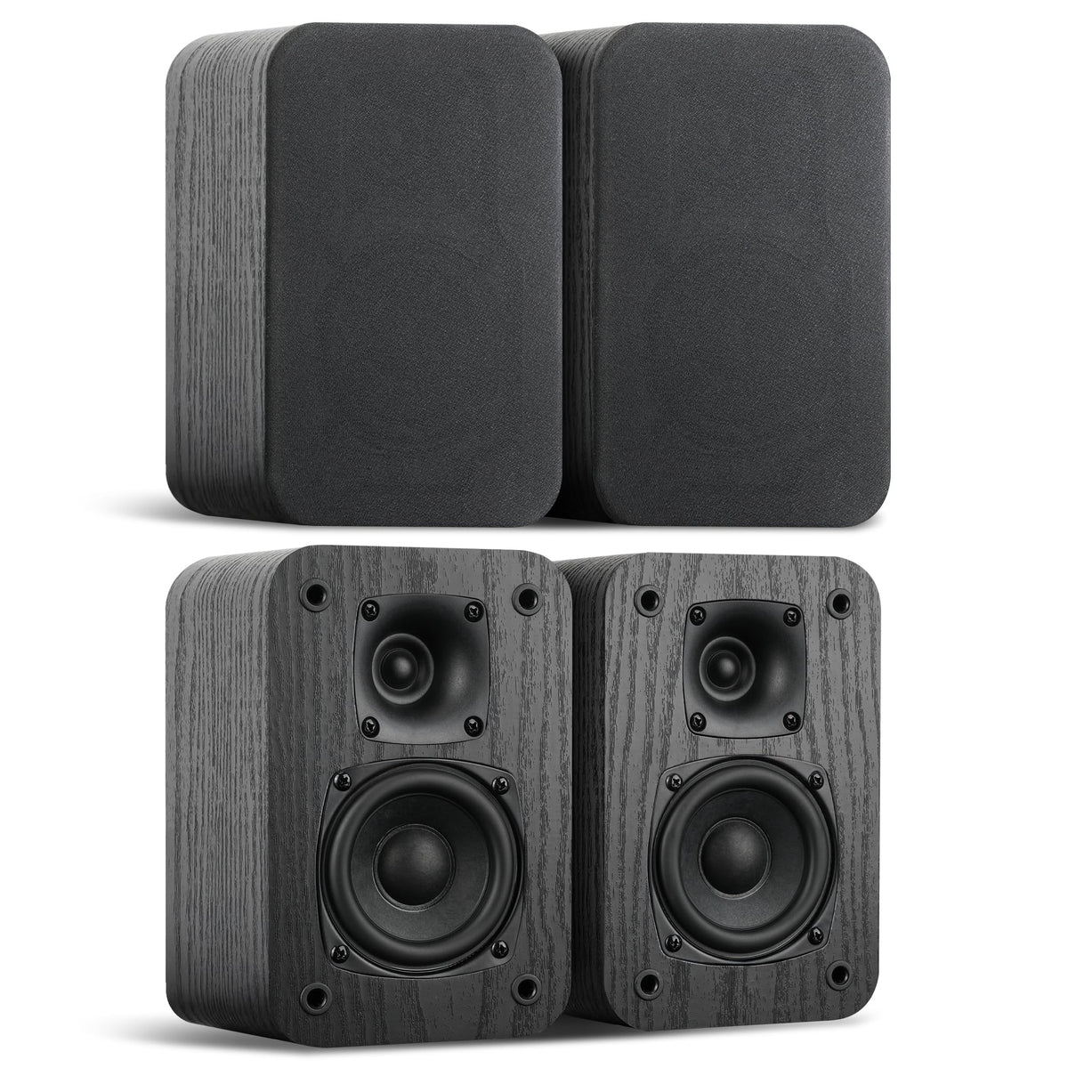 Saiyin 5.0 retro wooden enclosure closeup shows vintage charm and resonance control.