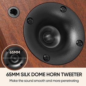 Saiyin 5.2-inch woofer close-up, delivering deep bass for immersive listening.