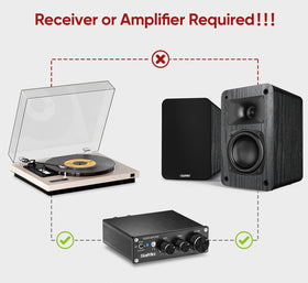 Saiyin passive speaker 3-5 inch woofer for deep bass clarity