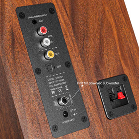 Saiyin remote-control on the speakers facilitates quick input and volume control