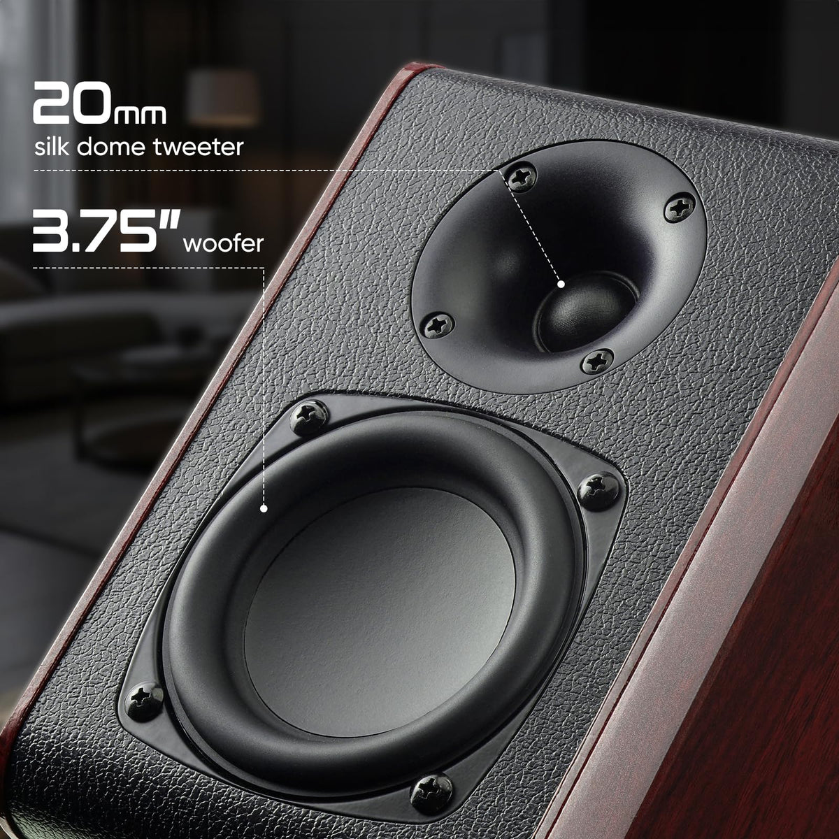 Saiyin side profile demonstrating compact dimensions and space-saving benefit