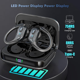 Sajawass charging case open ready for on-the-go charging