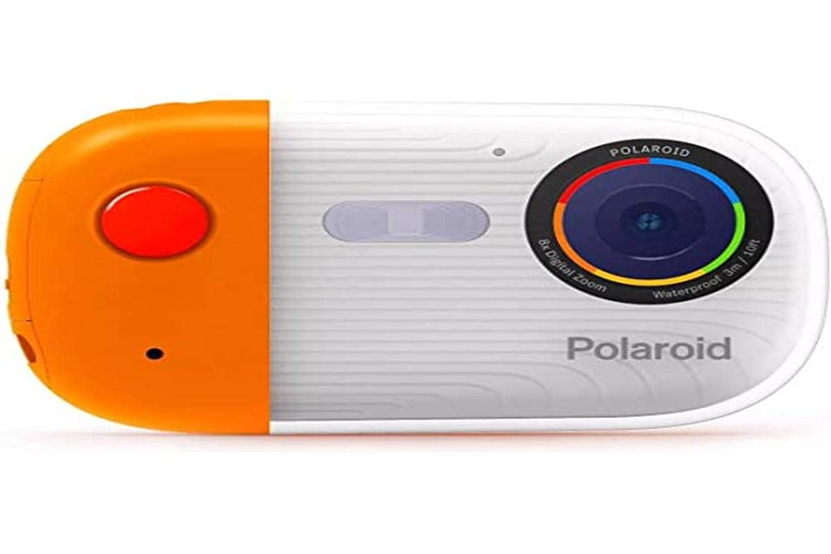 Sakar Polaroid Splash 2.4 display view for framing and status