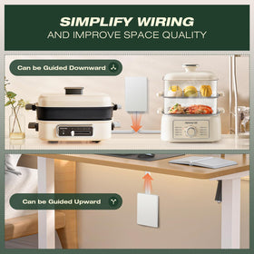 Saker clip and adhesive kit displayed for secure cord mounting benefit