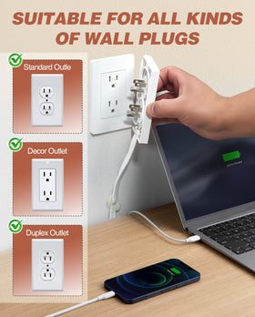 Saker cord concealer strip detail with adhesive clips for secure cable management