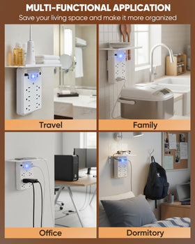 Saker nightlight touch control glowing softly for bedside comfort