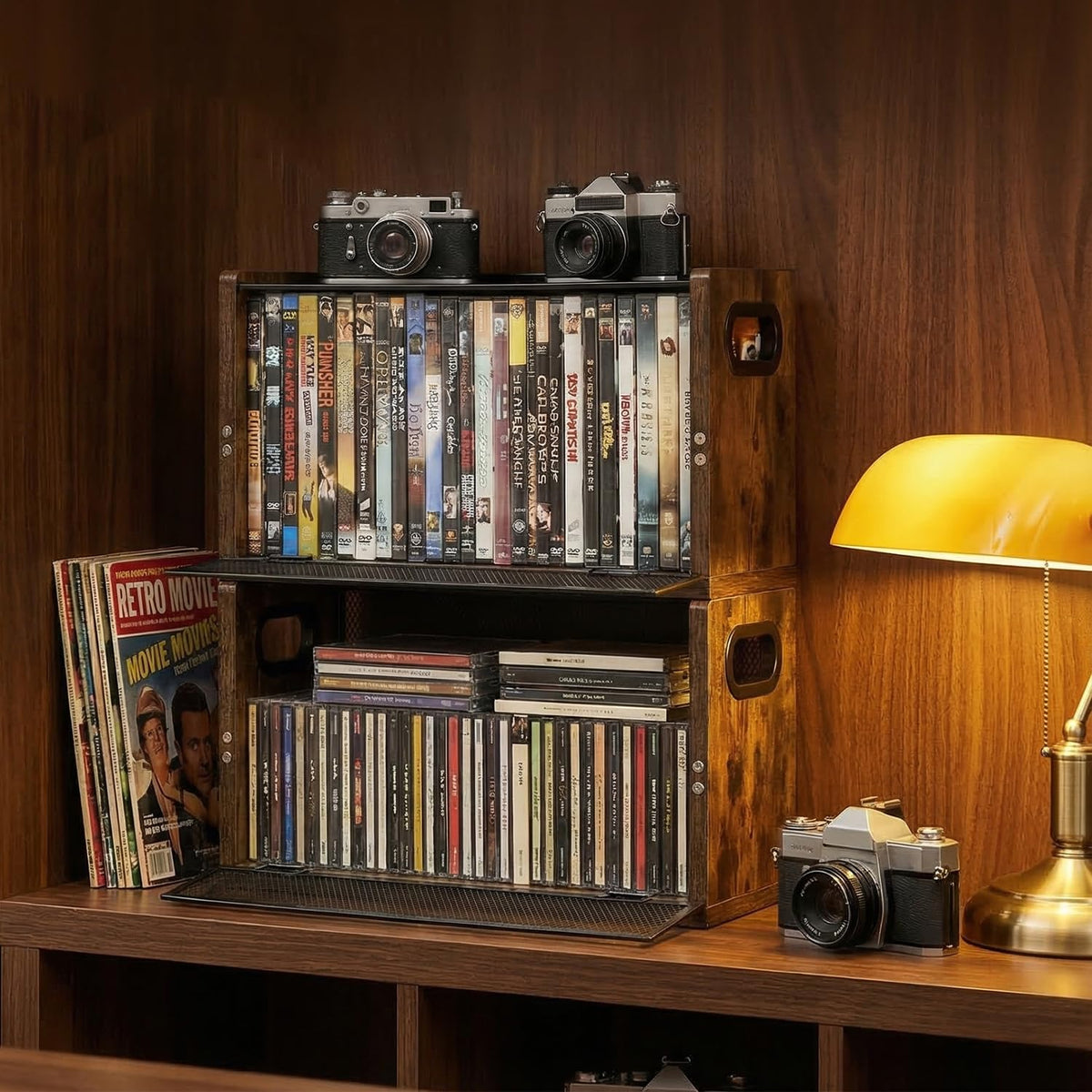 Salajory lifestyle display in living room improving room tidiness