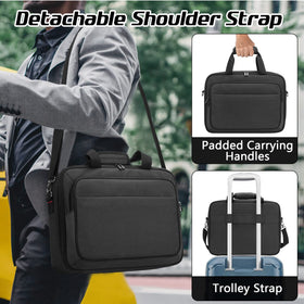 samdew back trolley strap attached to suitcase handle for secure airport travel