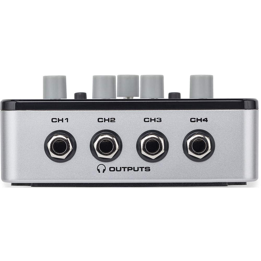 Samson QH4 in studio use with musicians monitoring through headphones for clear playback