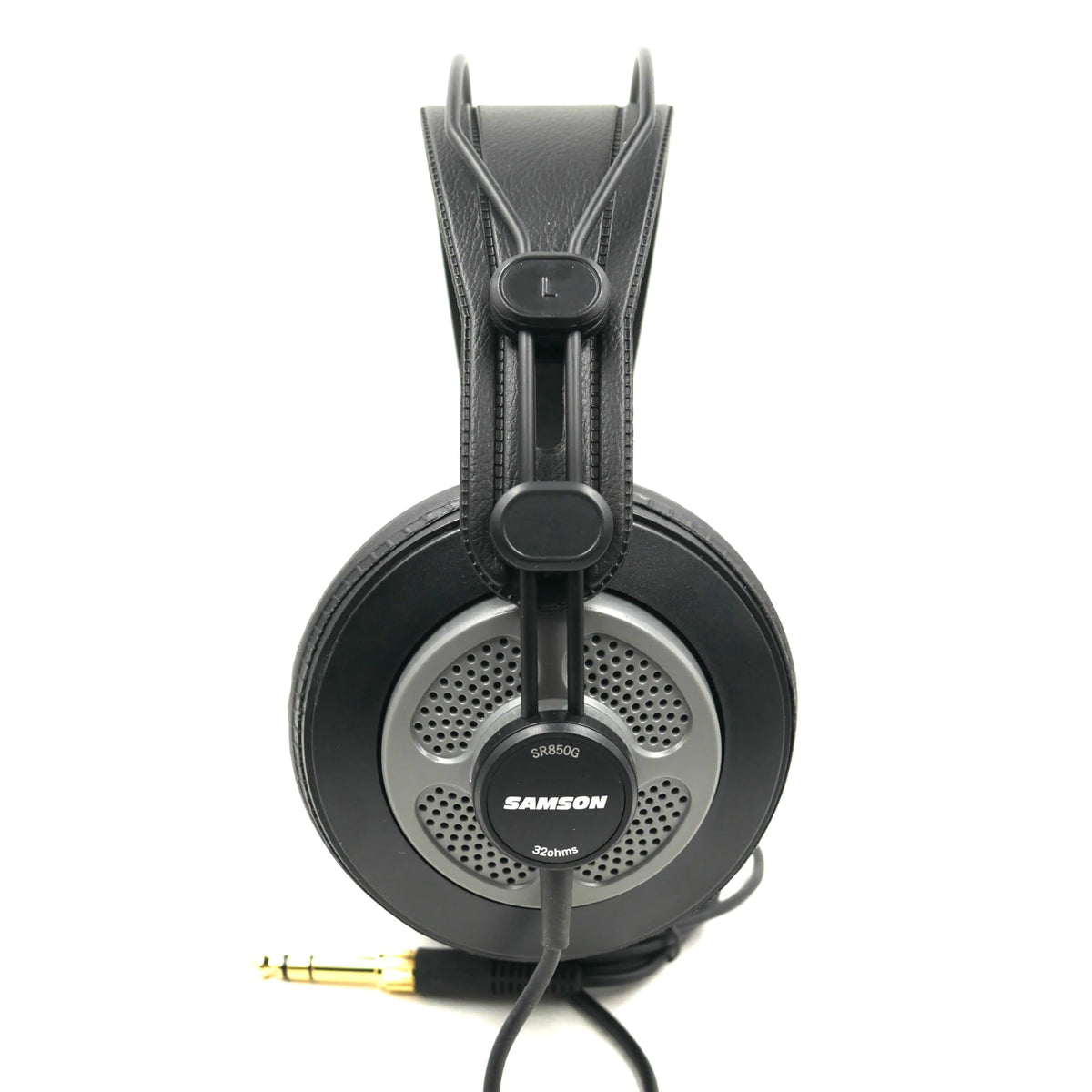 SAMSON SR850G side profile with earcup detail highlighting accurate driver design benefit