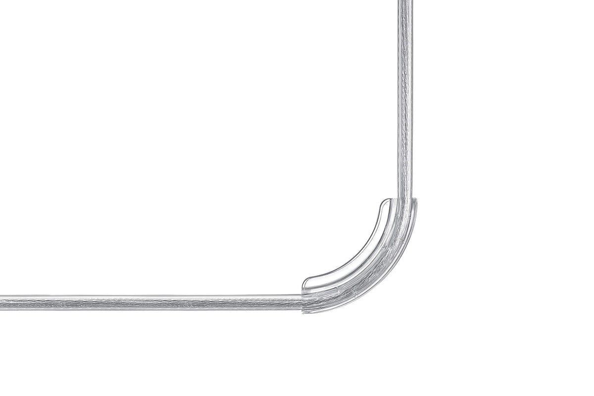 Samsung 15m invisible connection cable enables extended reach behind furniture.