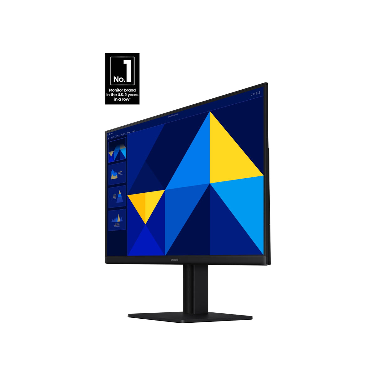 Samsung S30GD tilt-only stand enables comfortable, adjustable viewing