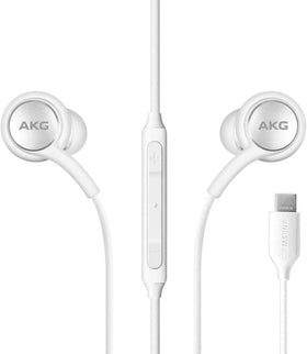 Person using Samsung AKG earbuds while commuting for reliable on-the-go audio
