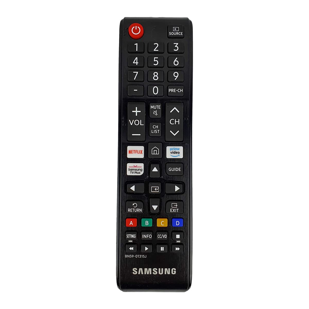 Samsung BN59-01315J remote with Netflix hotkey for quick streaming on compatible Samsung TVs