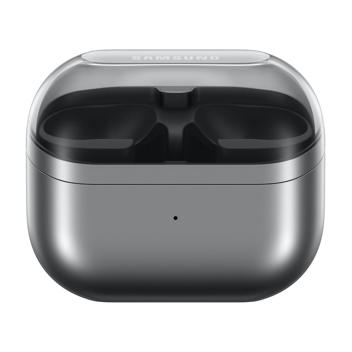 Samsung Buds3 Pro charging case closed, compact and protective for travel