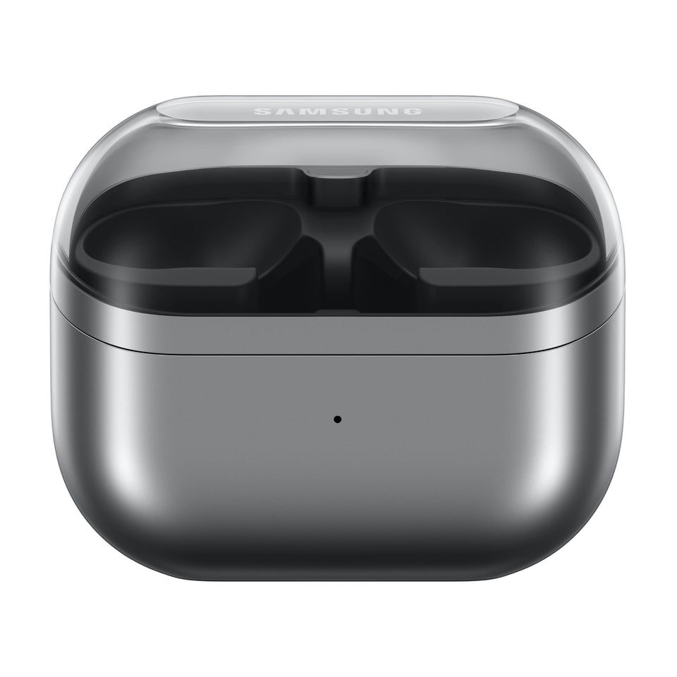Samsung Buds3 Pro charging case closed, compact and protective for travel