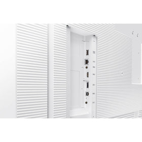 Samsung built-in speakers deliver clear audio for video calls and media.