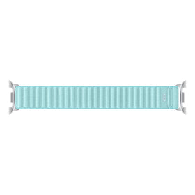Samsung fabric band Velcro closure detail demonstrating adjustable secure fit