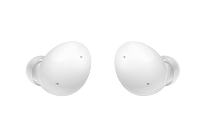 Samsung Galaxy Buds2 compact design for on-the-go listening.