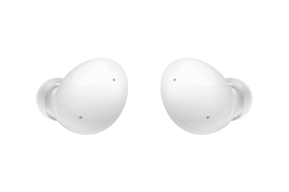 Samsung Galaxy Buds2 compact design for on-the-go listening.