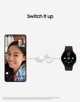 Samsung Galaxy Buds2 renewed case provides easy charging on the go.