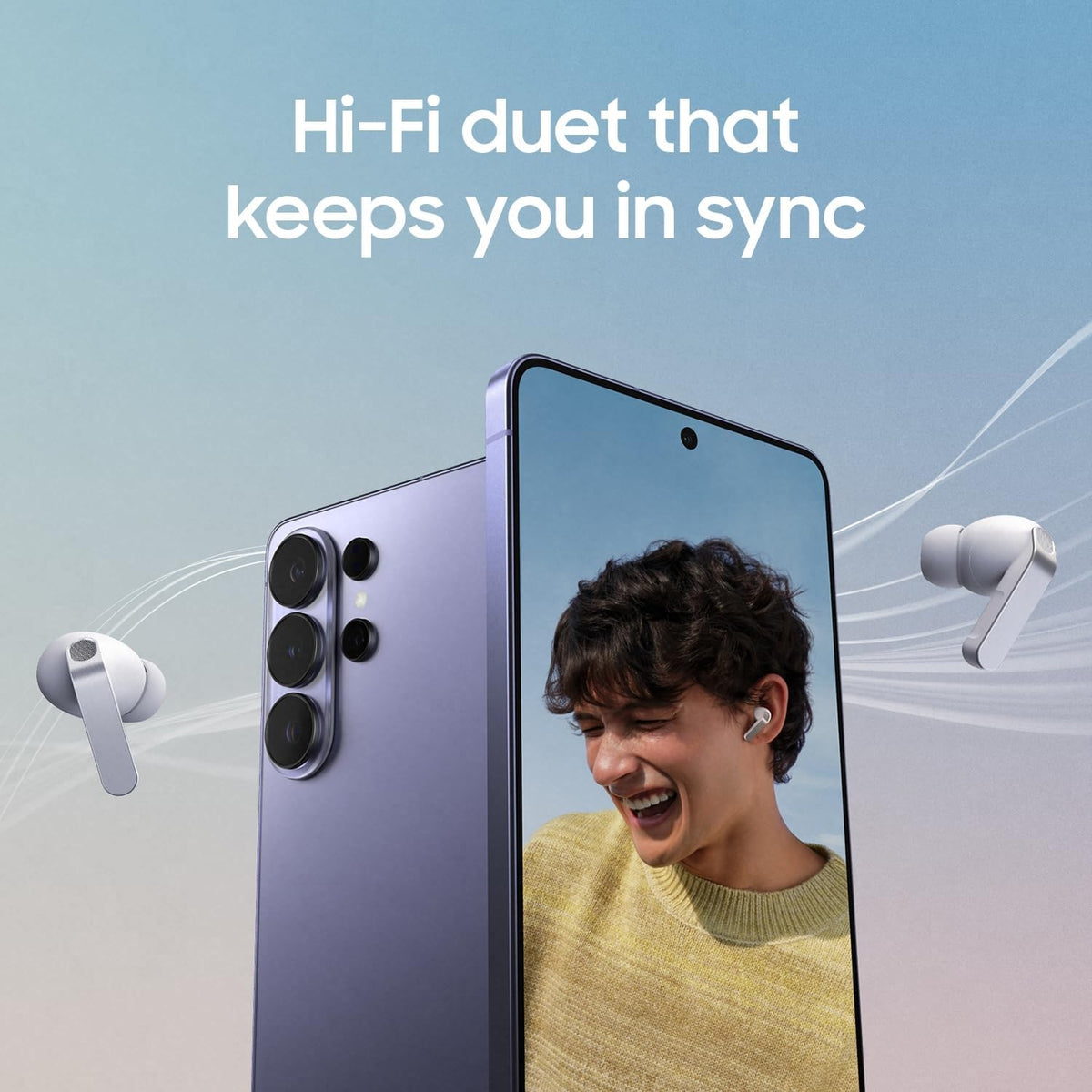Samsung Galaxy Buds 4 Pro hi-fi sound delivers clear instrument detail.