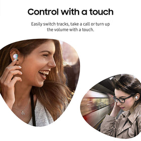 Samsung Galaxy Buds case on wireless charger pad, Samsung wireless charging convenience