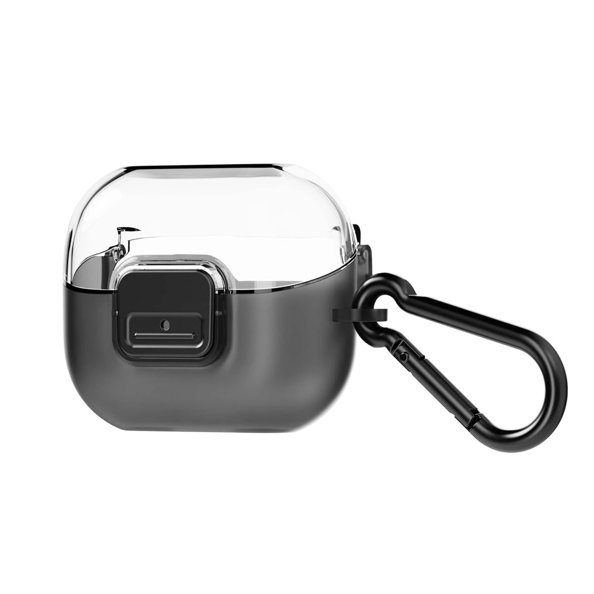 Transparent cover shows Galaxy Buds design while shielding the charging case