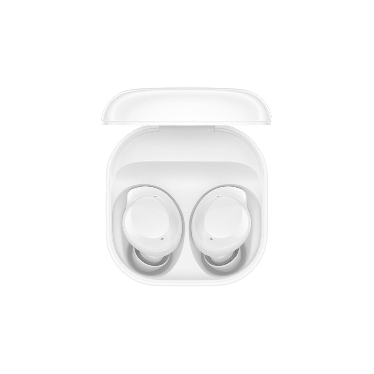 Samsung Galaxy Buds Core charging case open highlighting compact storage and charging