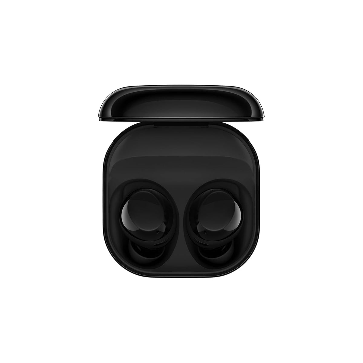 Samsung Galaxy Buds Core closed charging case showcasing portable charge