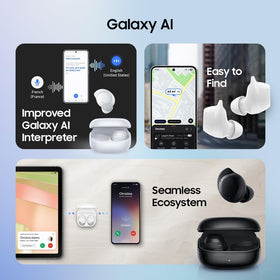 Samsung Galaxy Buds Core size comparison in hand highlighting compactness