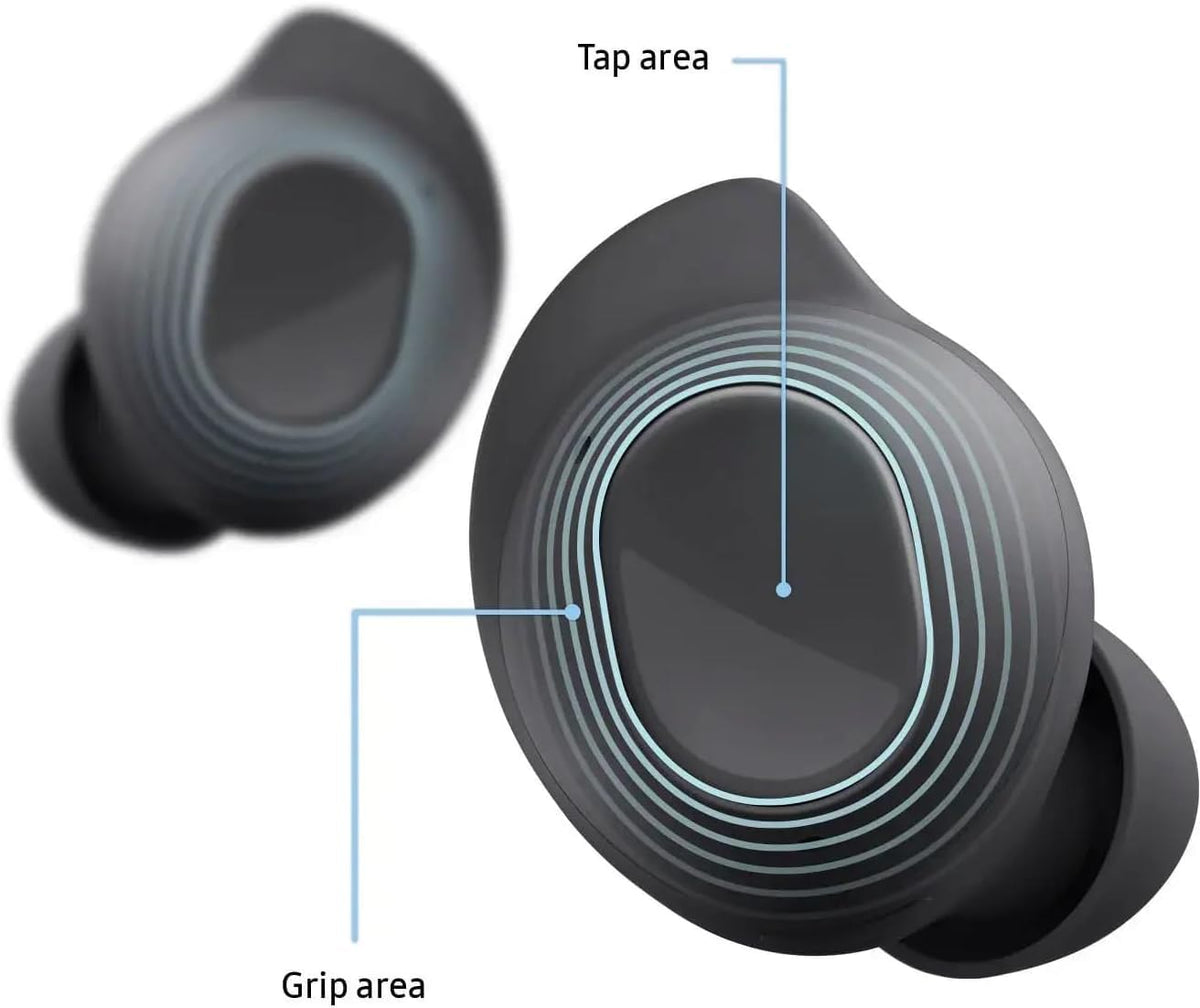 Samsung Galaxy Buds FE Graphite with ANC minimizes background noise for calls.