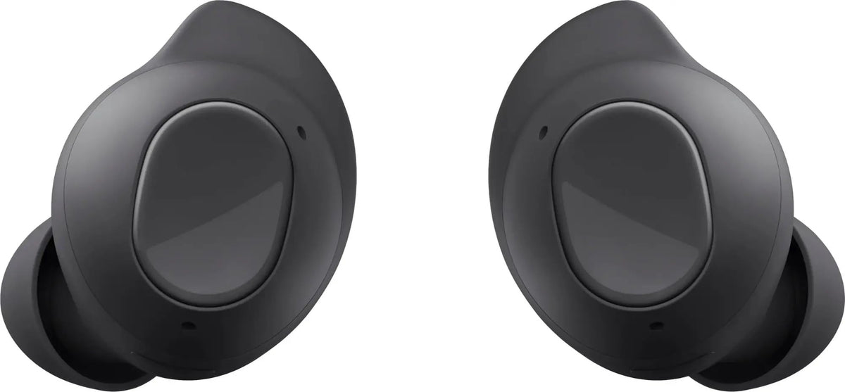Samsung Galaxy Buds FE open case top view with earbuds ready to charge benefit