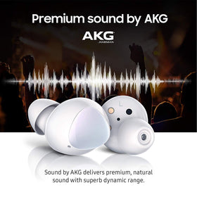 Samsung Galaxy Buds worn in ear during commute, Samsung comfort and secure fit