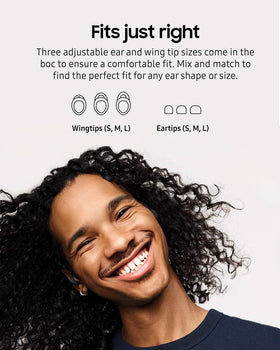 Samsung Galaxy Buds+ renewed product, inspected and certified.