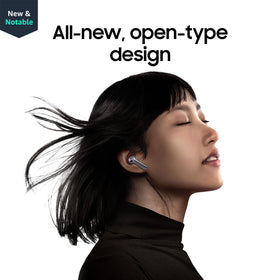Samsung Galaxy Buds3 Adaptive EQ tailors sound to wear for personalized listening.