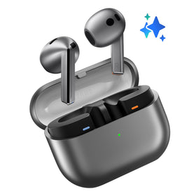 Samsung Galaxy Buds3 active noise cancellation for quieter environments.