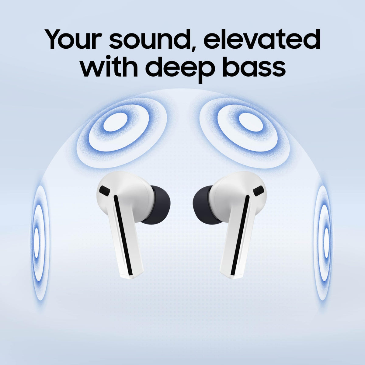 Samsung Galaxy Buds3 FE battery life enabling long listening sessions and reduced recharges.