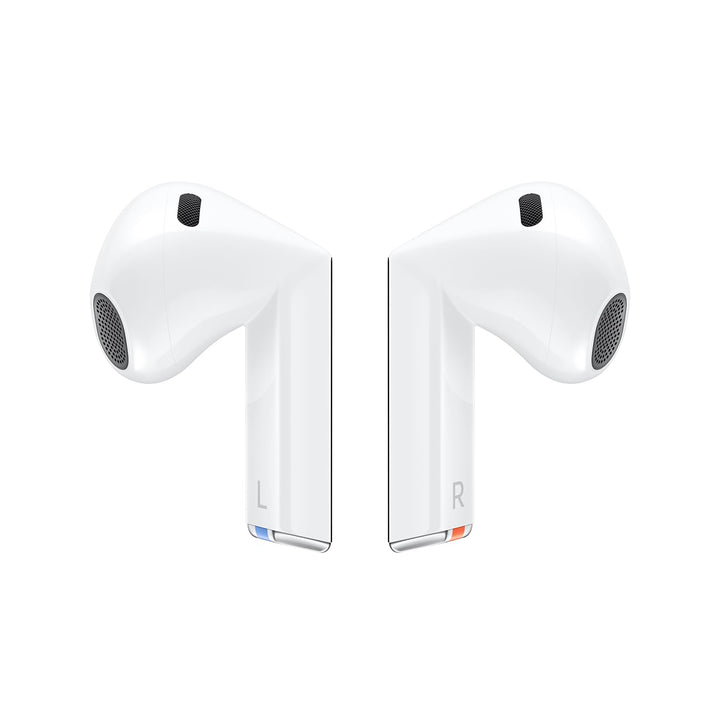 Samsung Galaxy Buds3 front packaging showing contents and branding benefit clear presentation