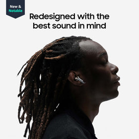 Samsung Galaxy Buds3 Pro in-ear fit for all-day comfort and seal.