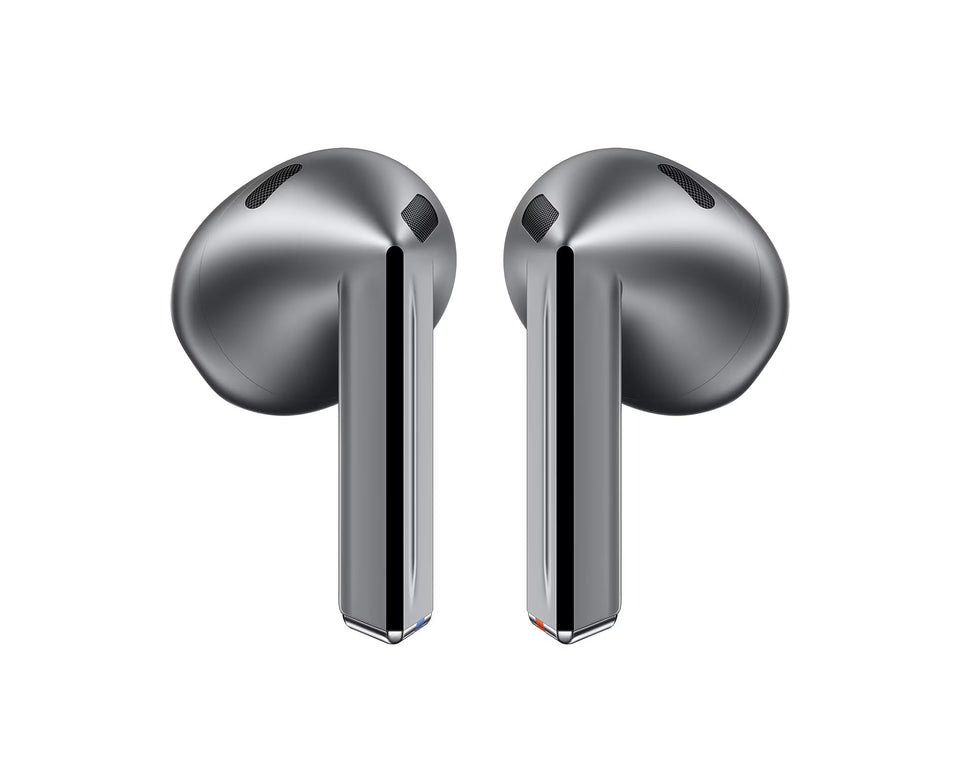Samsung Galaxy Buds3 with stem design for a secure fit and clearer calls.