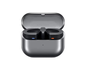 Samsung Galaxy Buds3 super wideband mics boost call clarity in noisy settings.