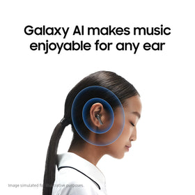 Samsung Galaxy Buds3 UHQ audio delivers high-resolution music up to 24bit/96kHz.