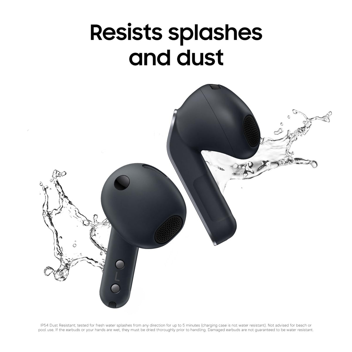 Samsung Galaxy Buds4 charging case open for portable on-the-go charging