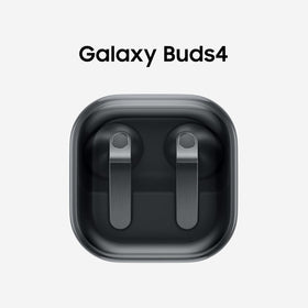 Samsung Galaxy Buds4 earbuds in-ear fit shows secure, comfortable positioning for long listening