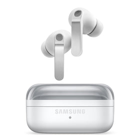 Samsung Galaxy Buds4 Pro with dual speakers for immersive soundstage.